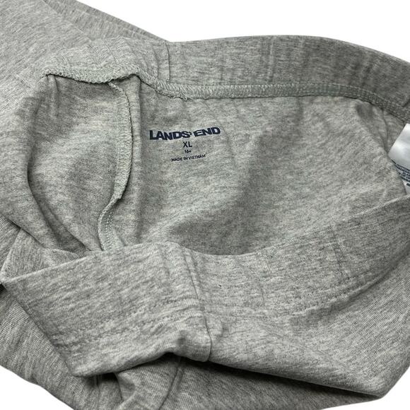 Lands’ End Girls Gray Sparkle Star Leggings XL (16+) | Rainbow Shooting Star - Picture 2 of 4